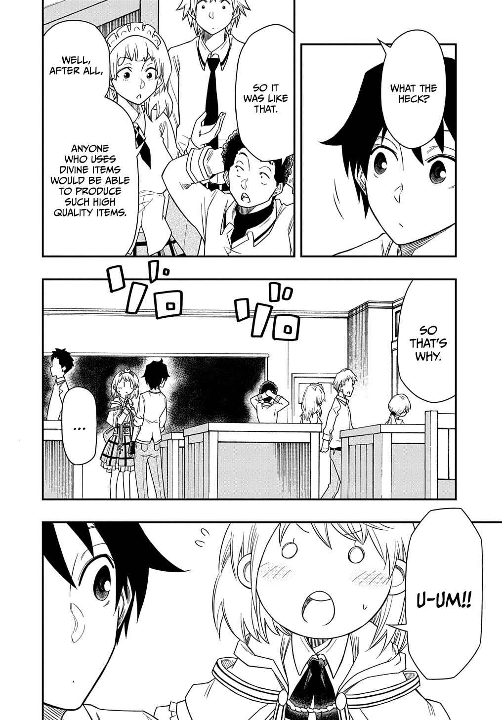 Page 8 Chapter 8 Kiyoubinbou, Jou wo Tateru ~Kaitaku Gakuen no Rettousei na no ni, Joukyuu-shoku no Skill to Mahou ga Subete Tsukaemasu~