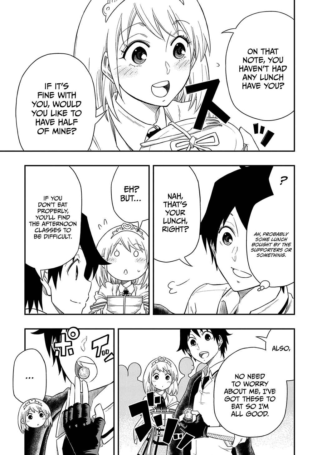 Page 10 Chapter 6 Kiyoubinbou, Jou wo Tateru ~Kaitaku Gakuen no Rettousei na no ni, Joukyuu-shoku no Skill to Mahou ga Subete Tsukaemasu~