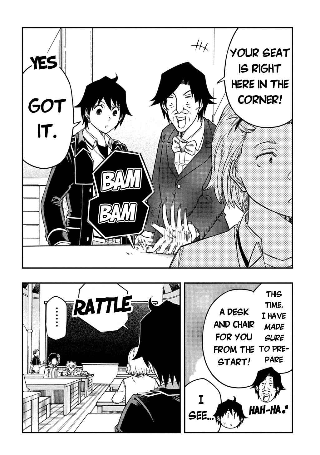 Page 25 Chapter 33 Kiyoubinbou, Jou wo Tateru ~Kaitaku Gakuen no Rettousei na no ni, Joukyuu-shoku no Skill to Mahou ga Subete Tsukaemasu~