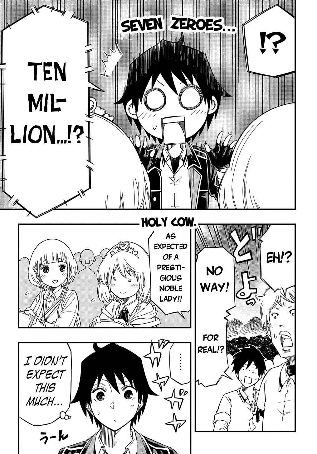 Page 12 Chapter 23 Kiyoubinbou, Jou wo Tateru ~Kaitaku Gakuen no Rettousei na no ni, Joukyuu-shoku no Skill to Mahou ga Subete Tsukaemasu~