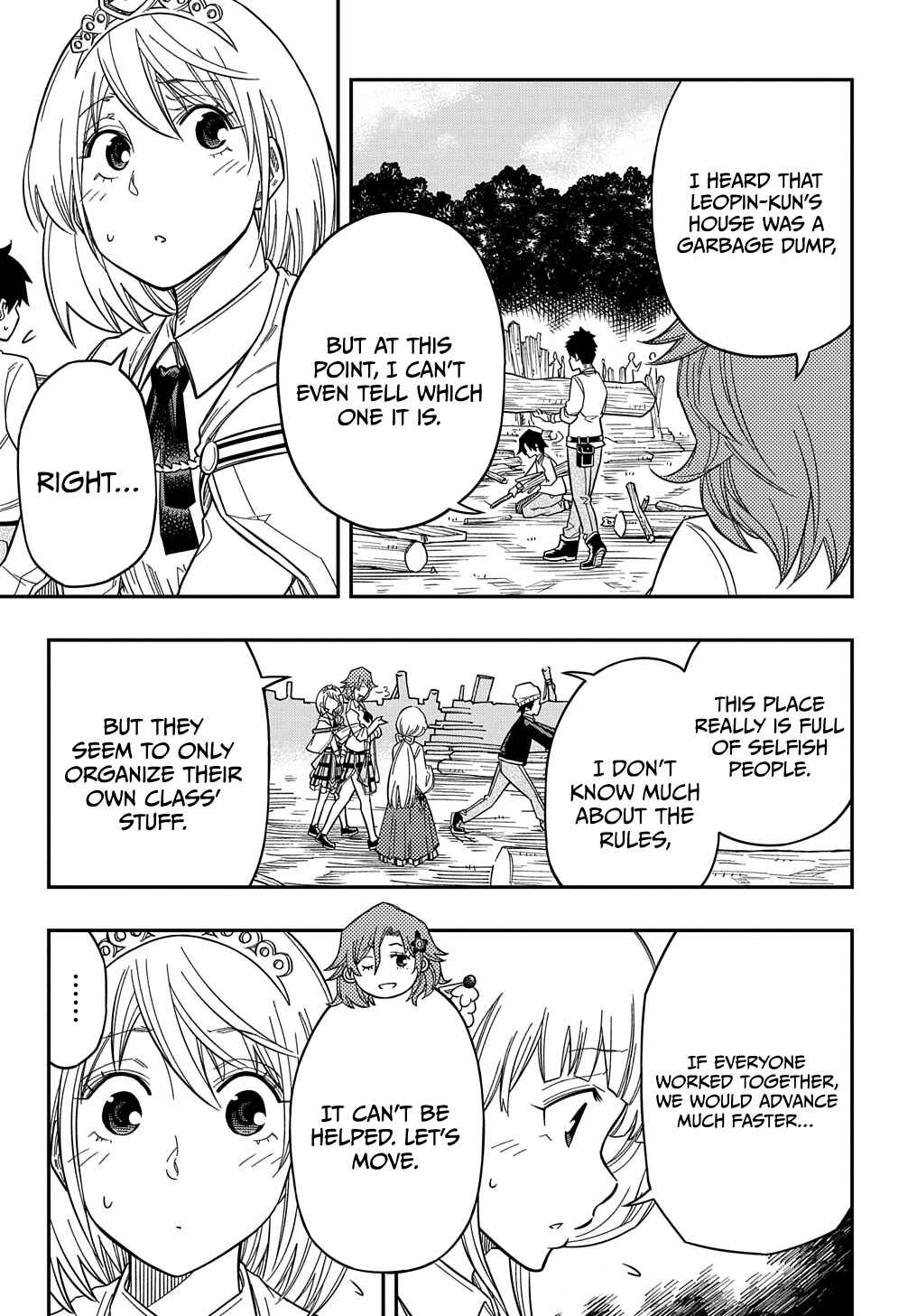 Page 8 Chapter 21 Kiyoubinbou, Jou wo Tateru ~Kaitaku Gakuen no Rettousei na no ni, Joukyuu-shoku no Skill to Mahou ga Subete Tsukaemasu~