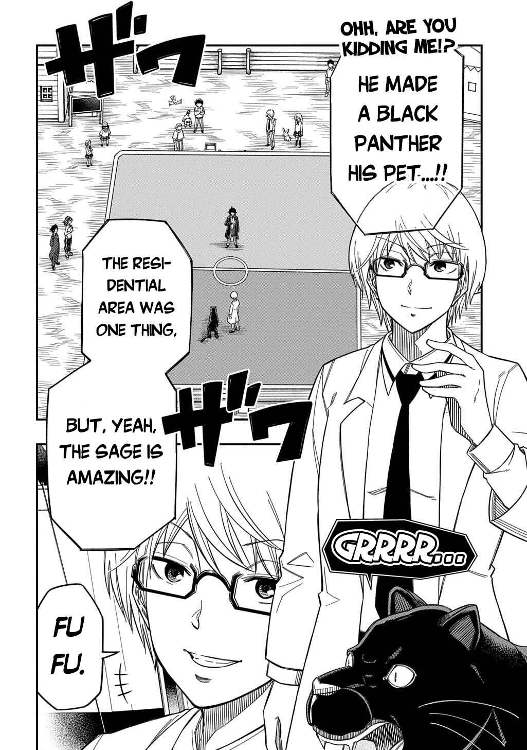Page 3 Chapter 35 Kiyoubinbou, Jou wo Tateru ~Kaitaku Gakuen no Rettousei na no ni, Joukyuu-shoku no Skill to Mahou ga Subete Tsukaemasu~