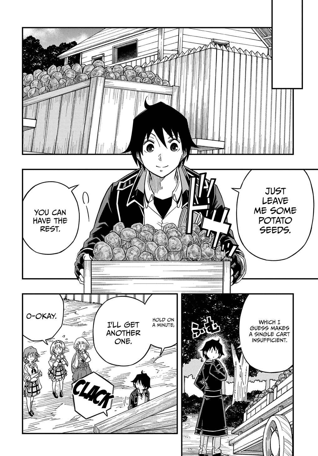 Page 25 Chapter 20 Kiyoubinbou, Jou wo Tateru ~Kaitaku Gakuen no Rettousei na no ni, Joukyuu-shoku no Skill to Mahou ga Subete Tsukaemasu~