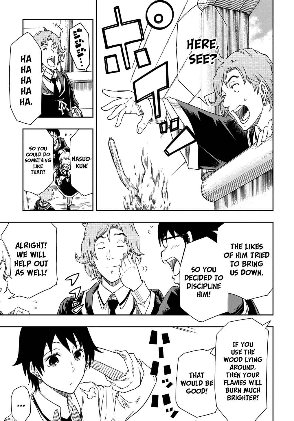Page 14 Chapter 3 Kiyoubinbou, Jou wo Tateru ~Kaitaku Gakuen no Rettousei na no ni, Joukyuu-shoku no Skill to Mahou ga Subete Tsukaemasu~