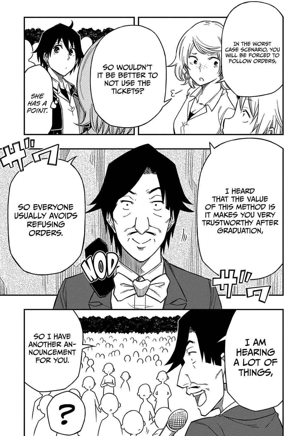 Page 8 Chapter 22 Kiyoubinbou, Jou wo Tateru ~Kaitaku Gakuen no Rettousei na no ni, Joukyuu-shoku no Skill to Mahou ga Subete Tsukaemasu~