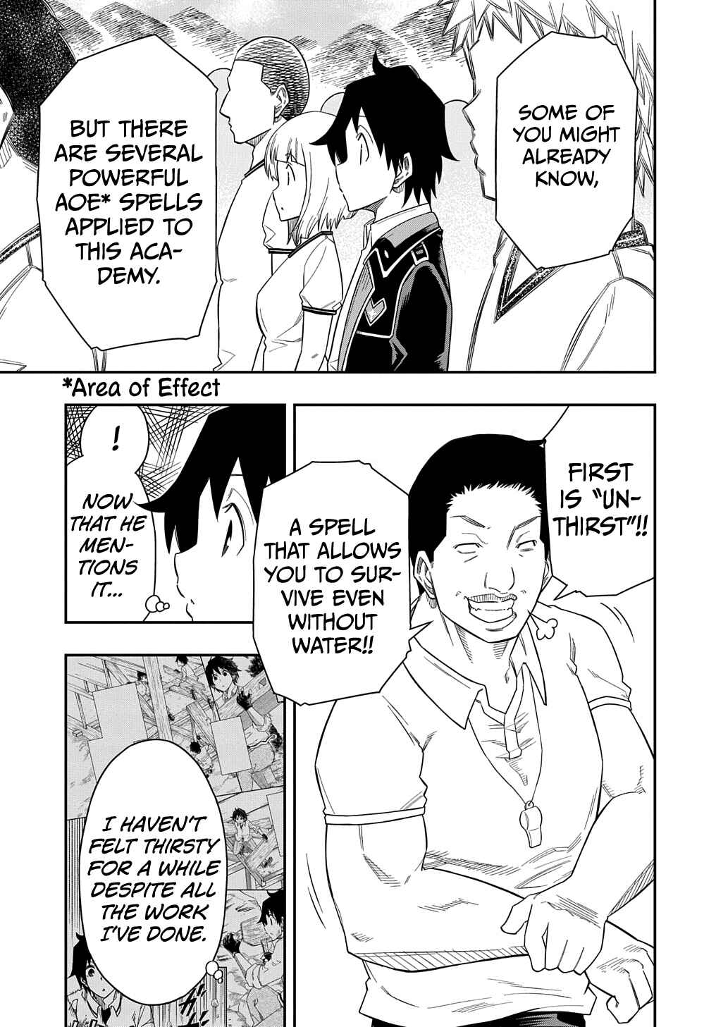 Page 12 Chapter 9 Kiyoubinbou, Jou wo Tateru ~Kaitaku Gakuen no Rettousei na no ni, Joukyuu-shoku no Skill to Mahou ga Subete Tsukaemasu~