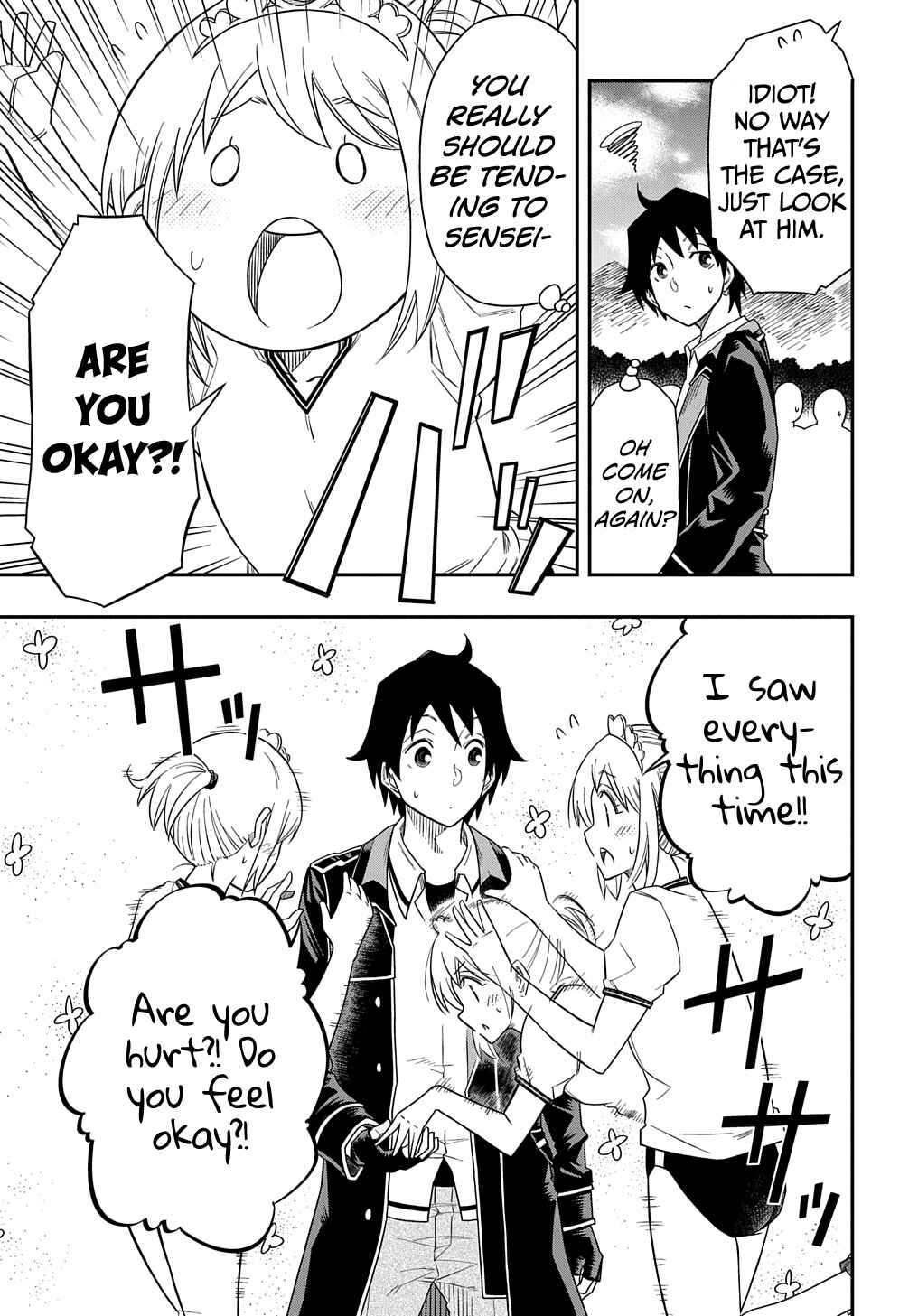 Page 33 Chapter 9 Kiyoubinbou, Jou wo Tateru ~Kaitaku Gakuen no Rettousei na no ni, Joukyuu-shoku no Skill to Mahou ga Subete Tsukaemasu~