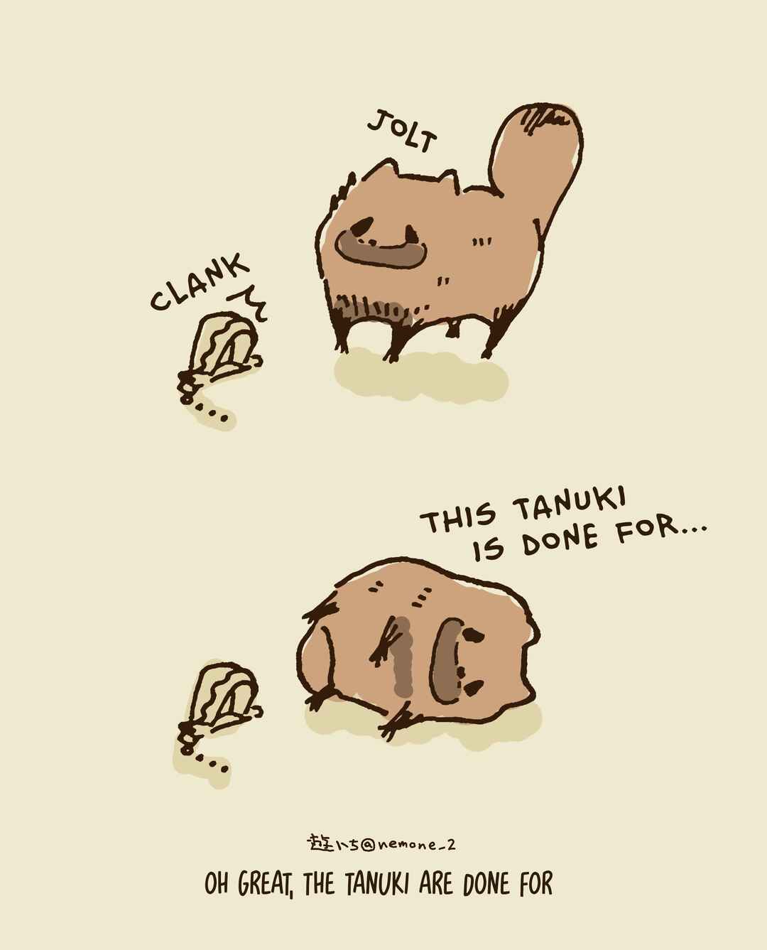 Page 1 Chapter 3 Oh Great, the Tanuki are Done For
