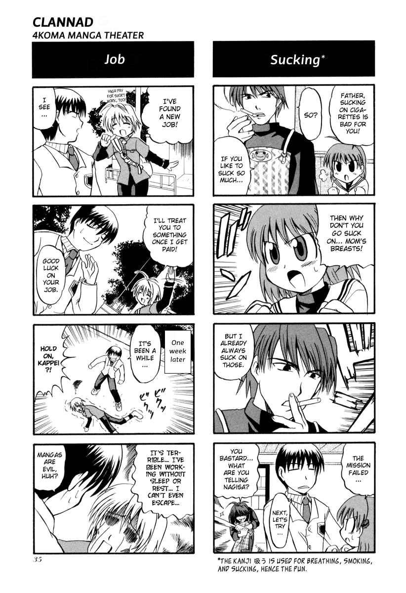 Page 2 Chapter 4 Clannad - 4-koma Manga Gekijou