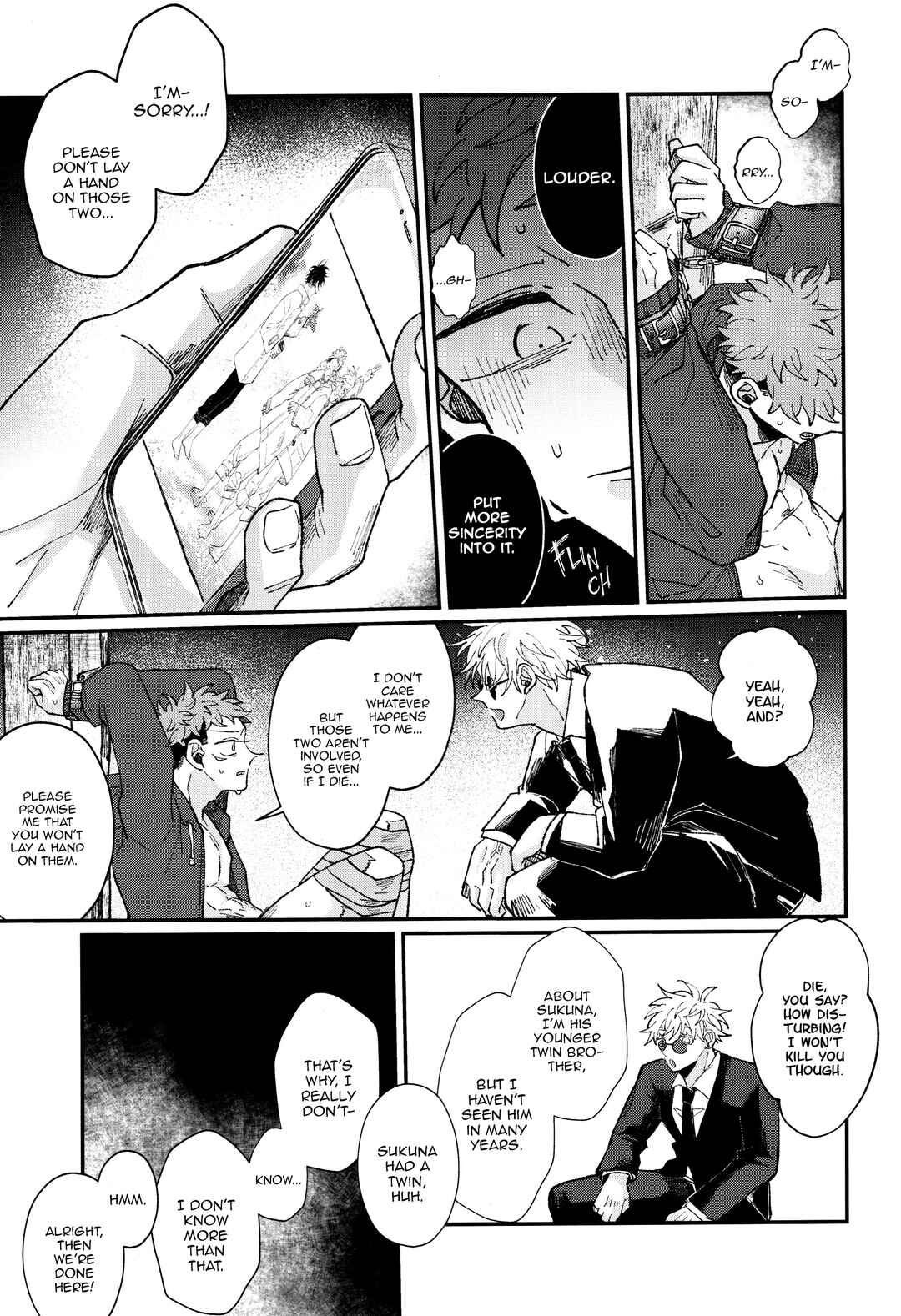 Page 21 Chapter Unknown_7305 Jujutsu Kaisen - ENCOUNT (Doujinshi)