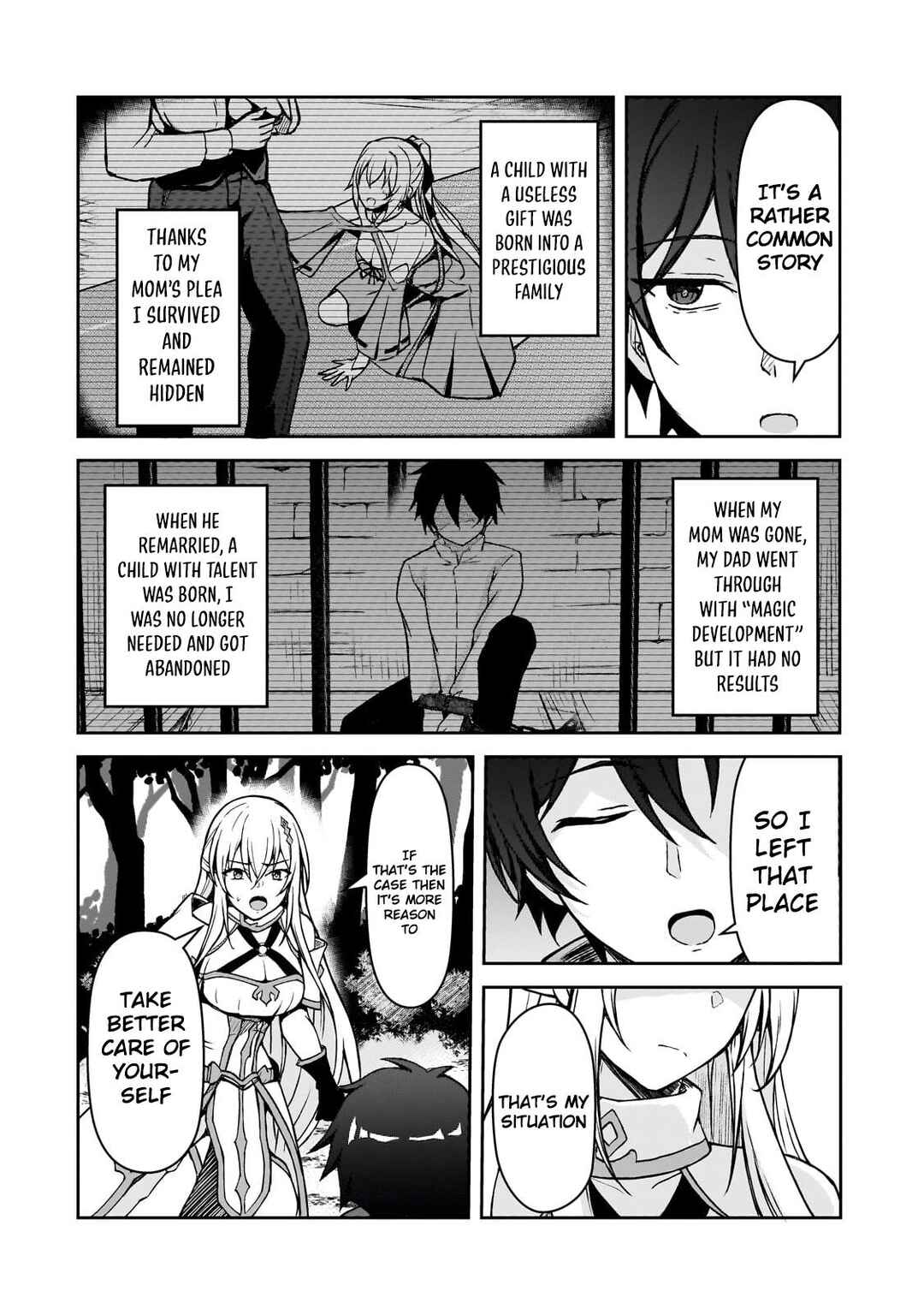Page 11 Chapter 2 Munou to Iware Tsuzuketa Madoushi, Jitsu wa Sekai Saikyou Nanoni Yuuhei Sareteita node Jikaku Nashi