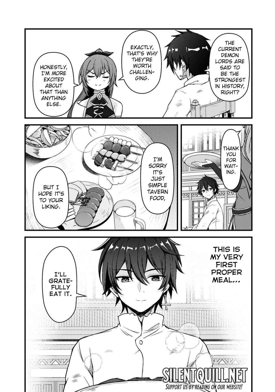 Page 28 Chapter 4 Munou to Iware Tsuzuketa Madoushi, Jitsu wa Sekai Saikyou Nanoni Yuuhei Sareteita node Jikaku Nashi