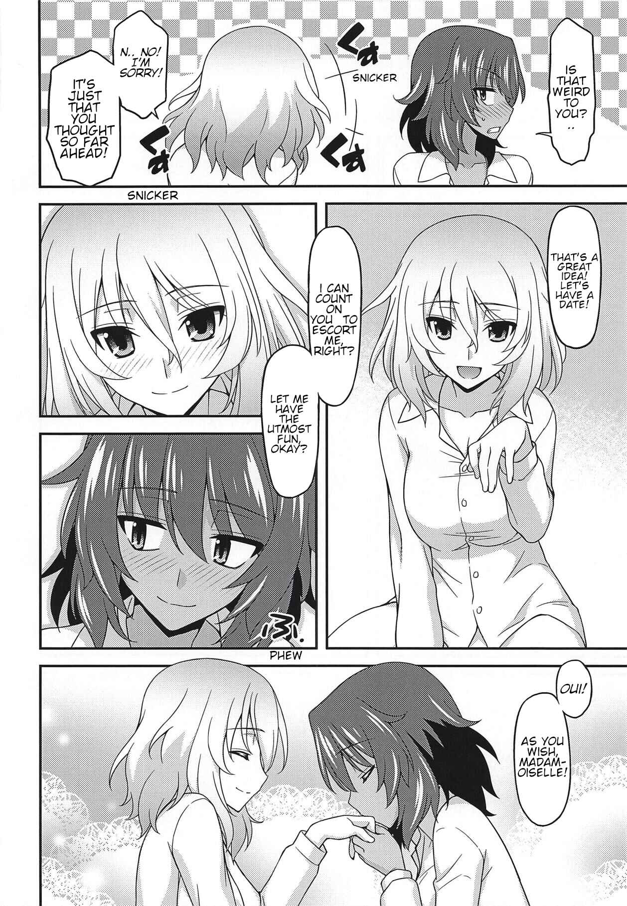 Page 21 Chapter Unknown_7dfa Girls und Panzer - Girls und Girls 5: AnOshi Sakusen desu!~ (Doujinshi)