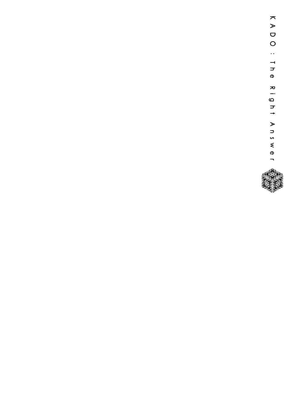Page 1 Chapter 2 KADO: The Right Answer