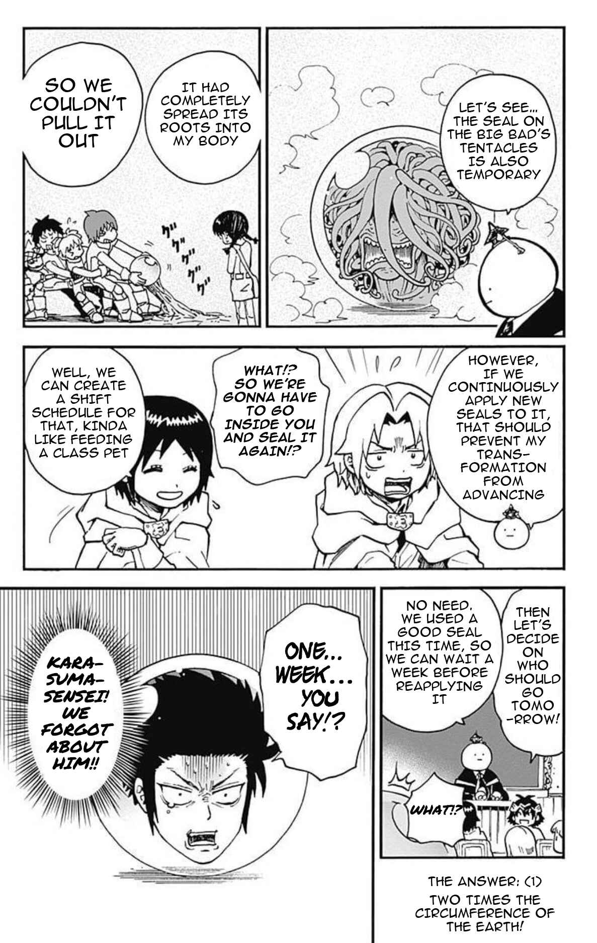 Page 32 Chapter 25 Korosensei Quest!