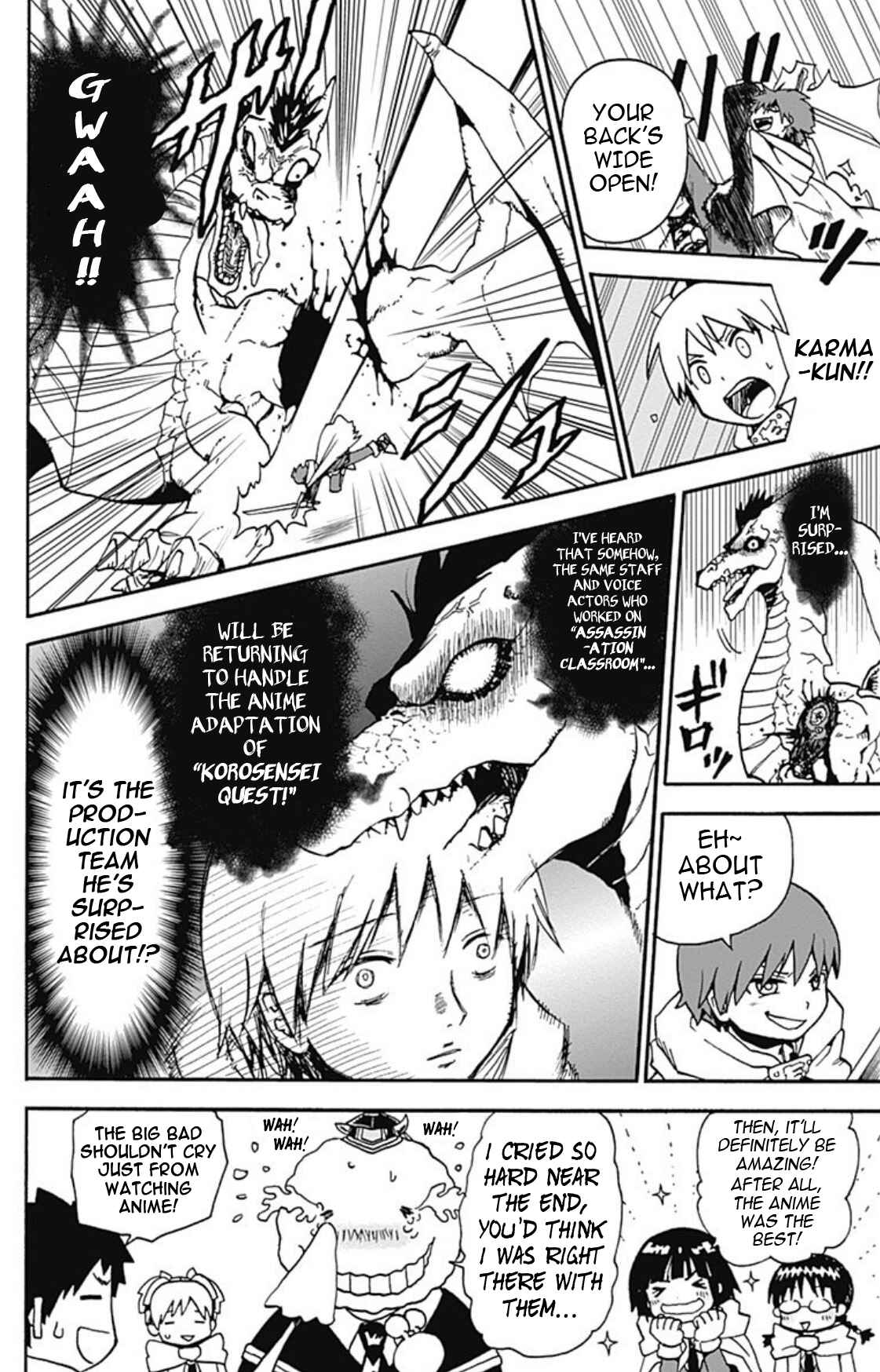 Page 4 Chapter 17.5 Korosensei Quest!