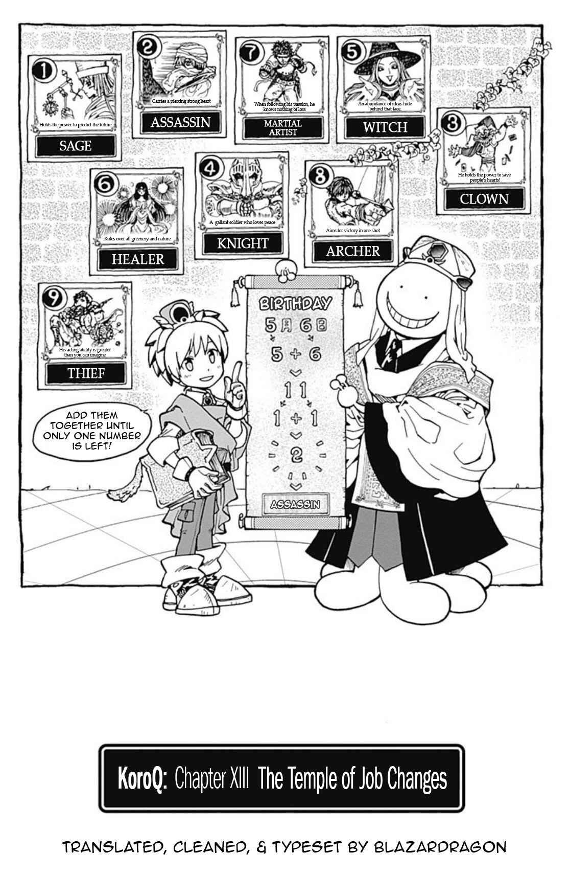 Page 1 Chapter 13 Korosensei Quest!