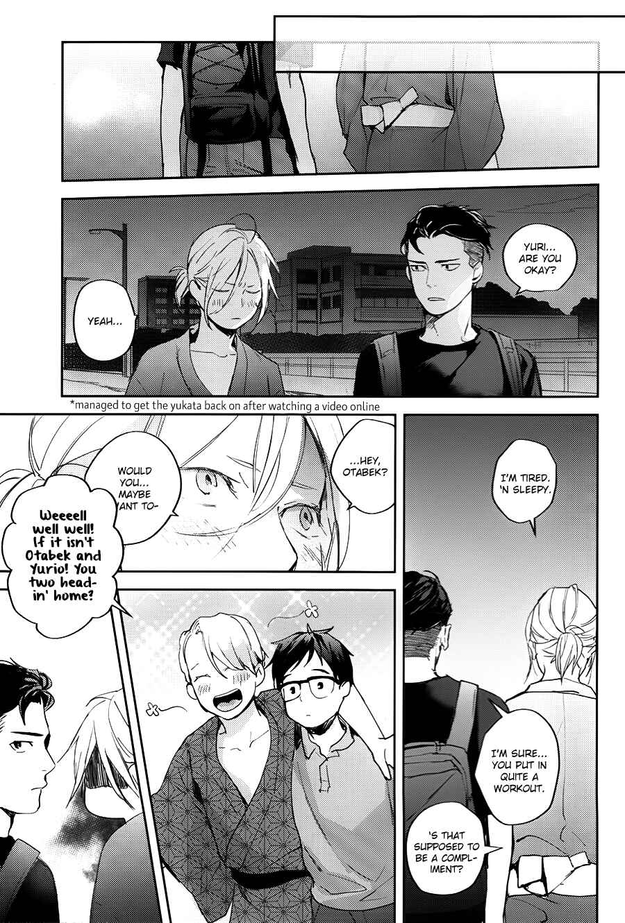 Page 32 Chapter Unknown_3313 Yuri!!! on Ice - Long and Winding Road (Doujinshi)