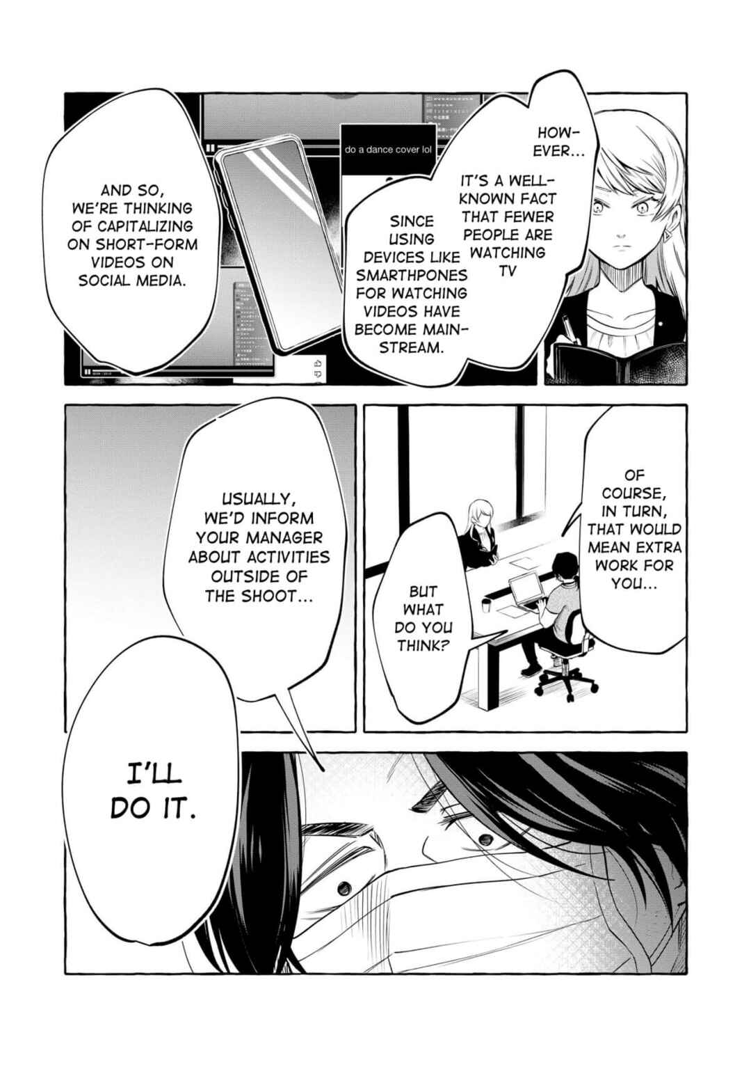 Page 13 Chapter 17 Oni Ure Idol ga Kyou mo Watashi wo Oshitekuru