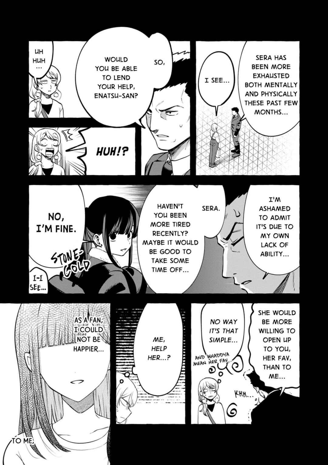 Page 16 Chapter 14 Oni Ure Idol ga Kyou mo Watashi wo Oshitekuru