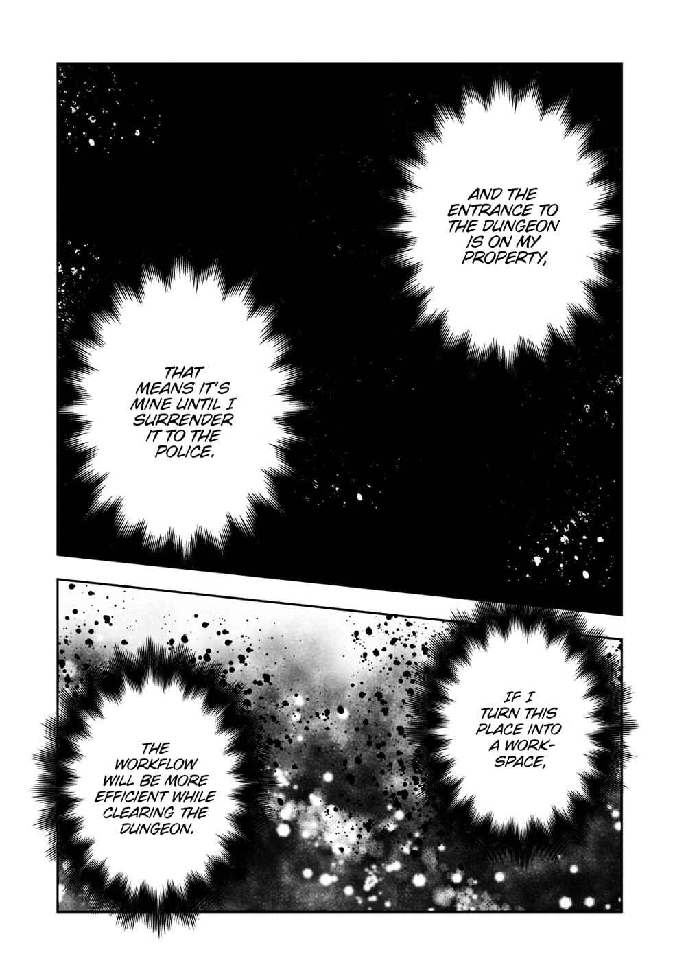 Page 11 Chapter 3 Dungeon Busters ~Chuunen Otoko desu ga Niwa ni Dungeon ga Shutsugen shita node Sekai wo Sukuimasu~