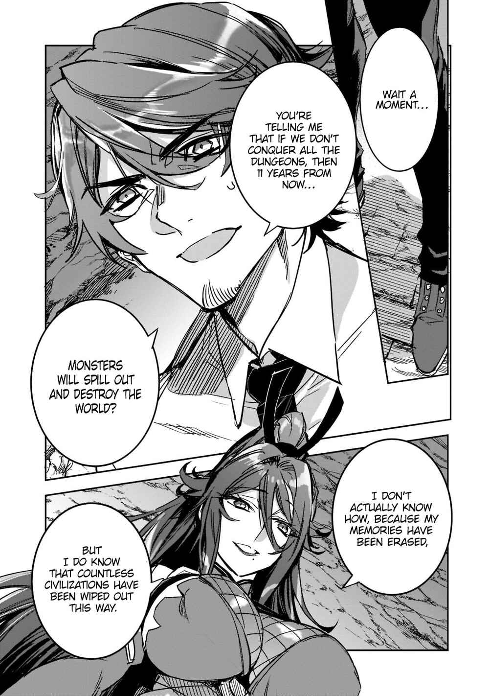 Page 4 Chapter 3 Dungeon Busters ~Chuunen Otoko desu ga Niwa ni Dungeon ga Shutsugen shita node Sekai wo Sukuimasu~