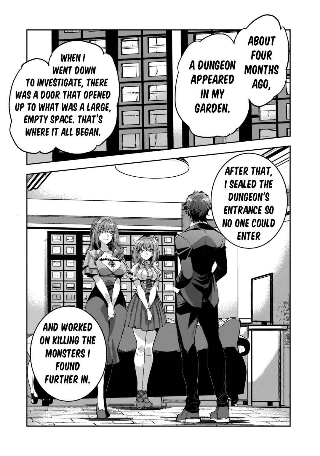 Page 8 Chapter 11 Dungeon Busters ~Chuunen Otoko desu ga Niwa ni Dungeon ga Shutsugen shita node Sekai wo Sukuimasu~
