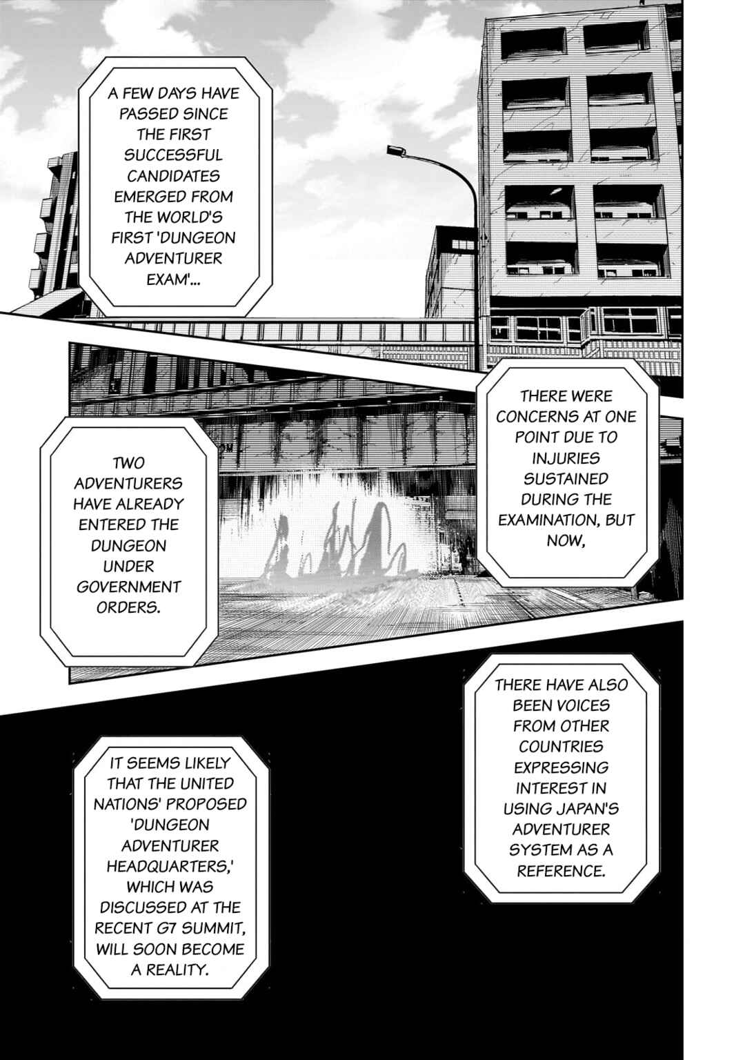 Page 1 Chapter 17 Dungeon Busters ~Chuunen Otoko desu ga Niwa ni Dungeon ga Shutsugen shita node Sekai wo Sukuimasu~