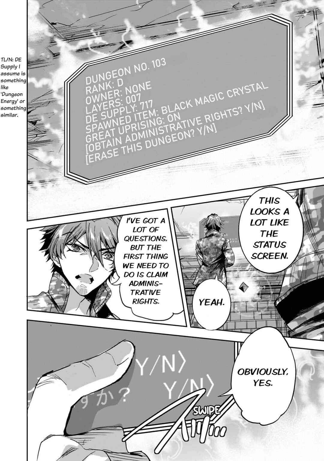 Page 24 Chapter 25 Dungeon Busters ~Chuunen Otoko desu ga Niwa ni Dungeon ga Shutsugen shita node Sekai wo Sukuimasu~
