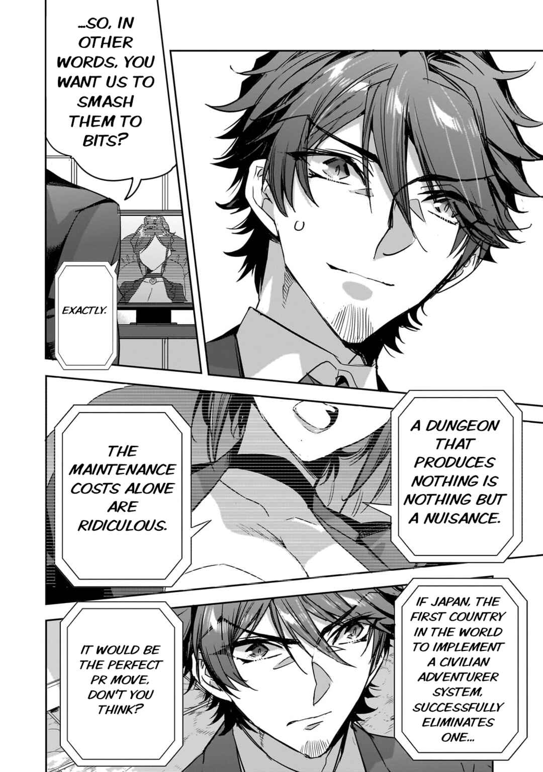 Page 12 Chapter 22 Dungeon Busters ~Chuunen Otoko desu ga Niwa ni Dungeon ga Shutsugen shita node Sekai wo Sukuimasu~
