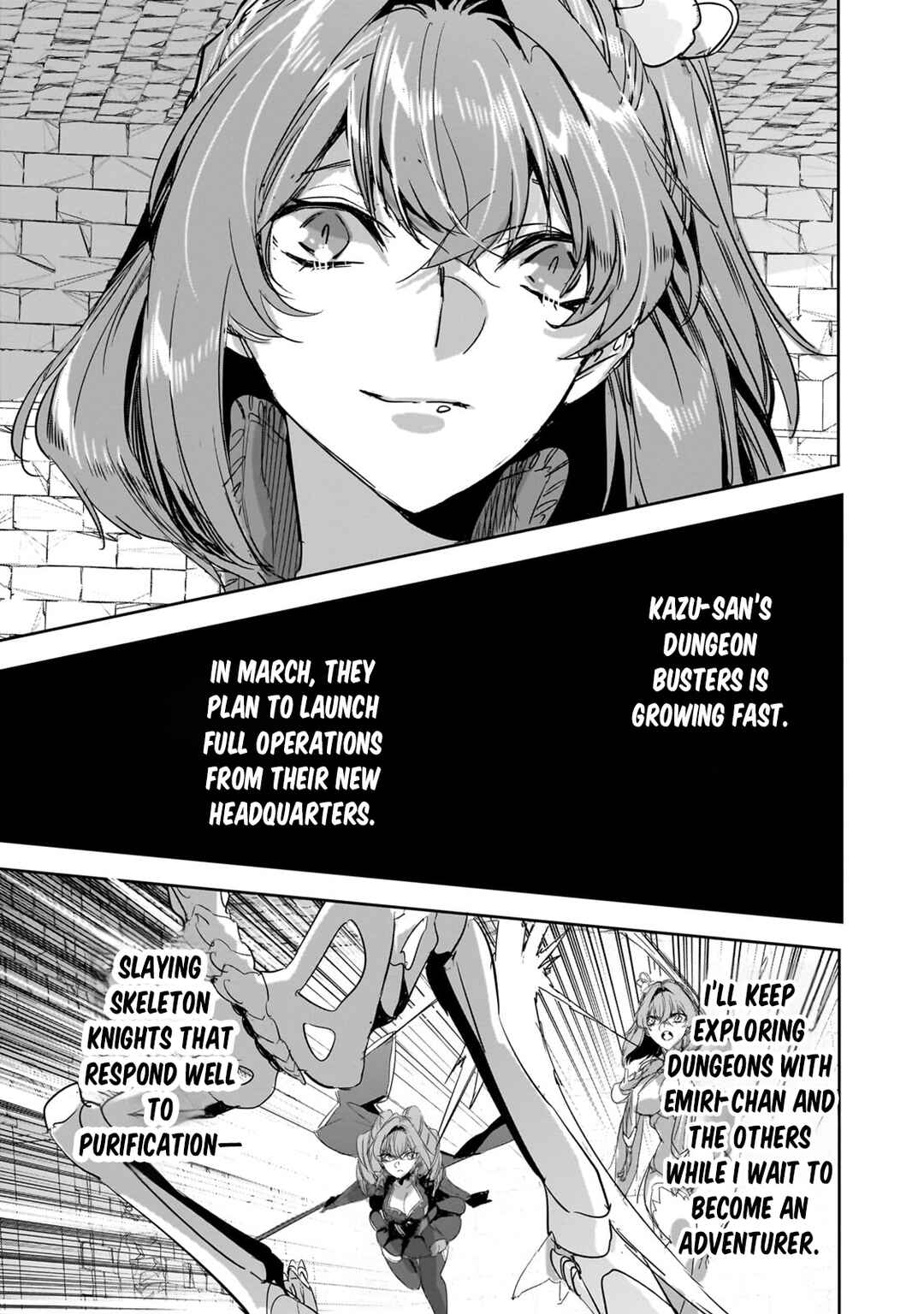 Page 28 Chapter 32 Dungeon Busters ~Chuunen Otoko desu ga Niwa ni Dungeon ga Shutsugen shita node Sekai wo Sukuimasu~
