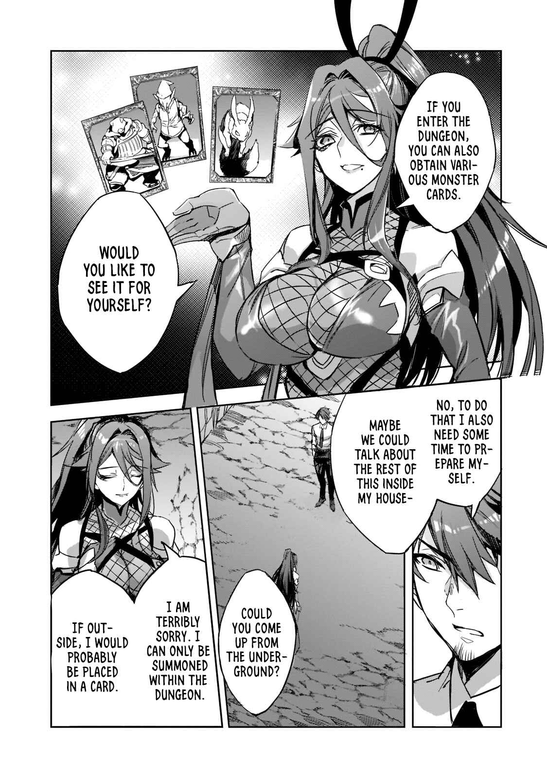 Page 14 Chapter 2 Dungeon Busters ~Chuunen Otoko desu ga Niwa ni Dungeon ga Shutsugen shita node Sekai wo Sukuimasu~