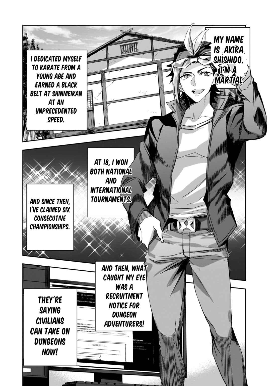 Page 14 Chapter 14 Dungeon Busters ~Chuunen Otoko desu ga Niwa ni Dungeon ga Shutsugen shita node Sekai wo Sukuimasu~