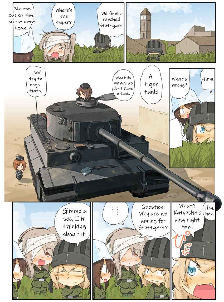 Page 3 Chapter 44 Girls und Panzer Kindergarten Returns
