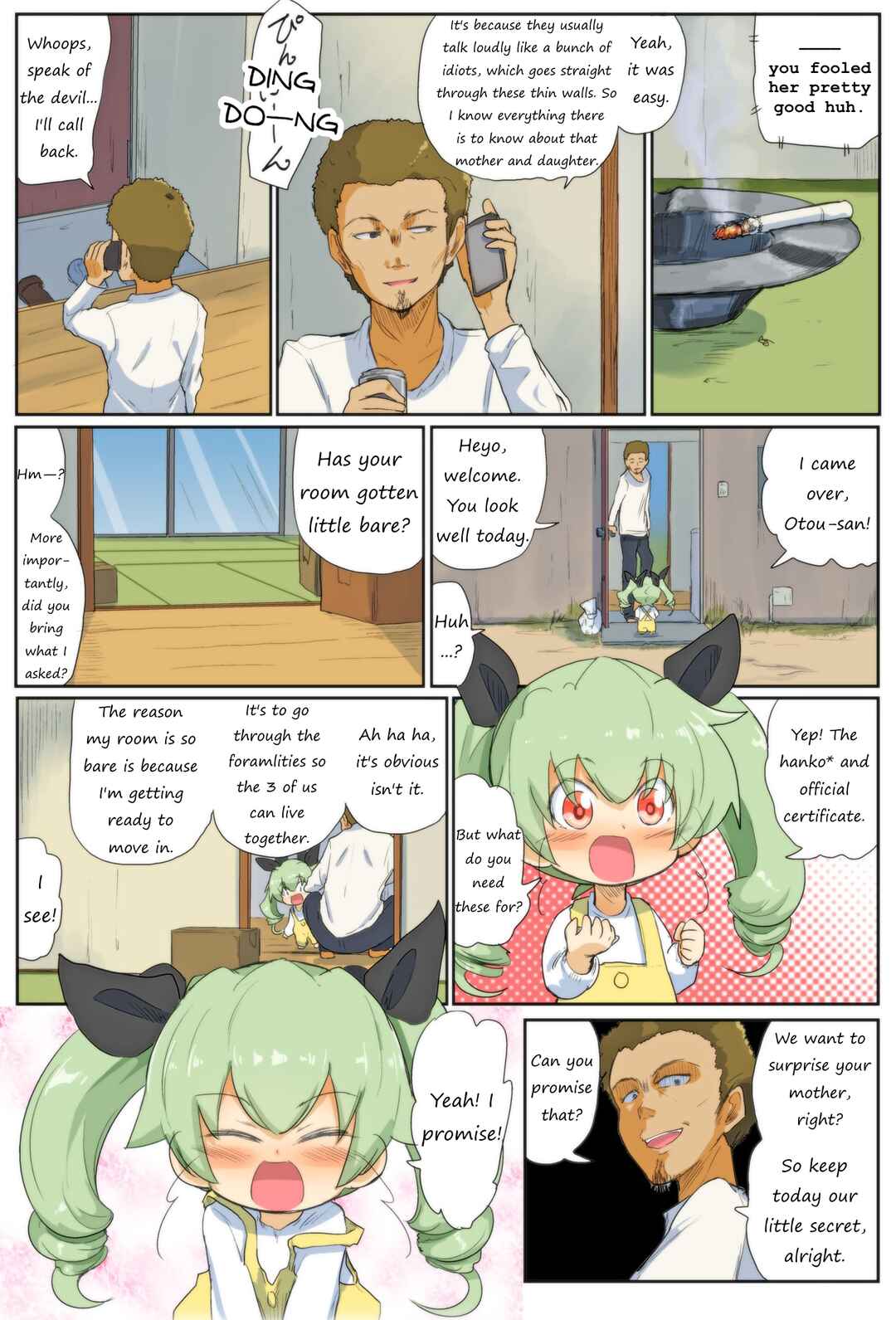 Page 6 Chapter 80 Girls und Panzer Kindergarten Returns