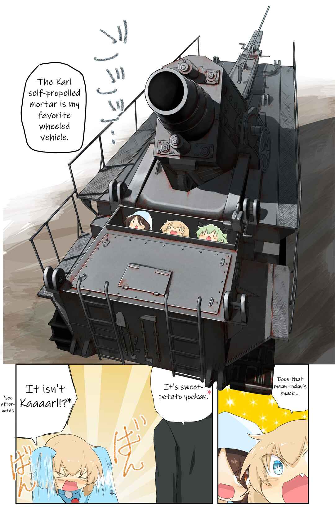 Page 3 Chapter 19 Girls und Panzer Kindergarten Returns