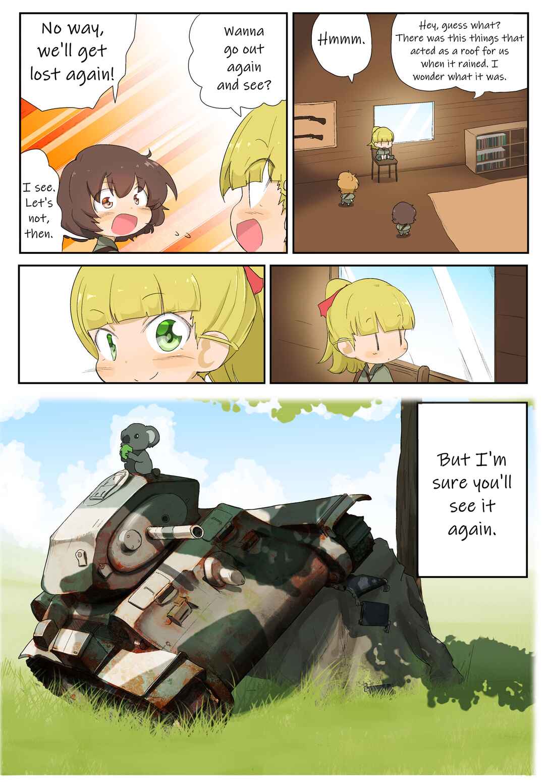 Page 4 Chapter 20 Girls und Panzer Kindergarten Returns