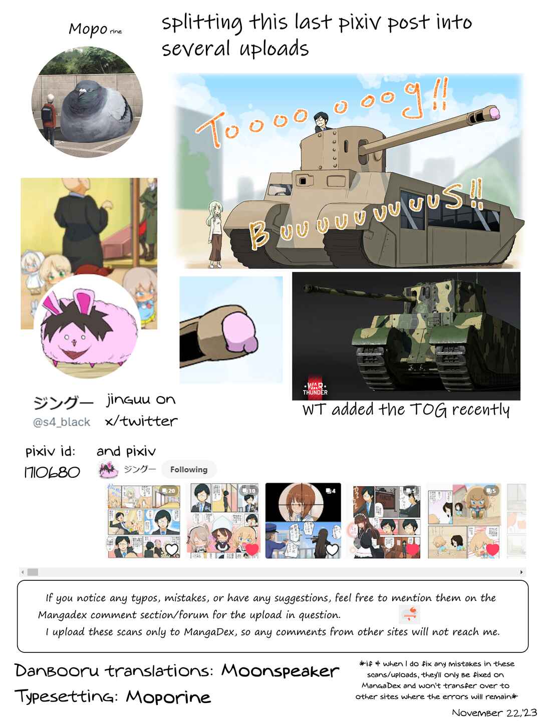 Page 4 Chapter 37 Girls und Panzer Kindergarten Returns