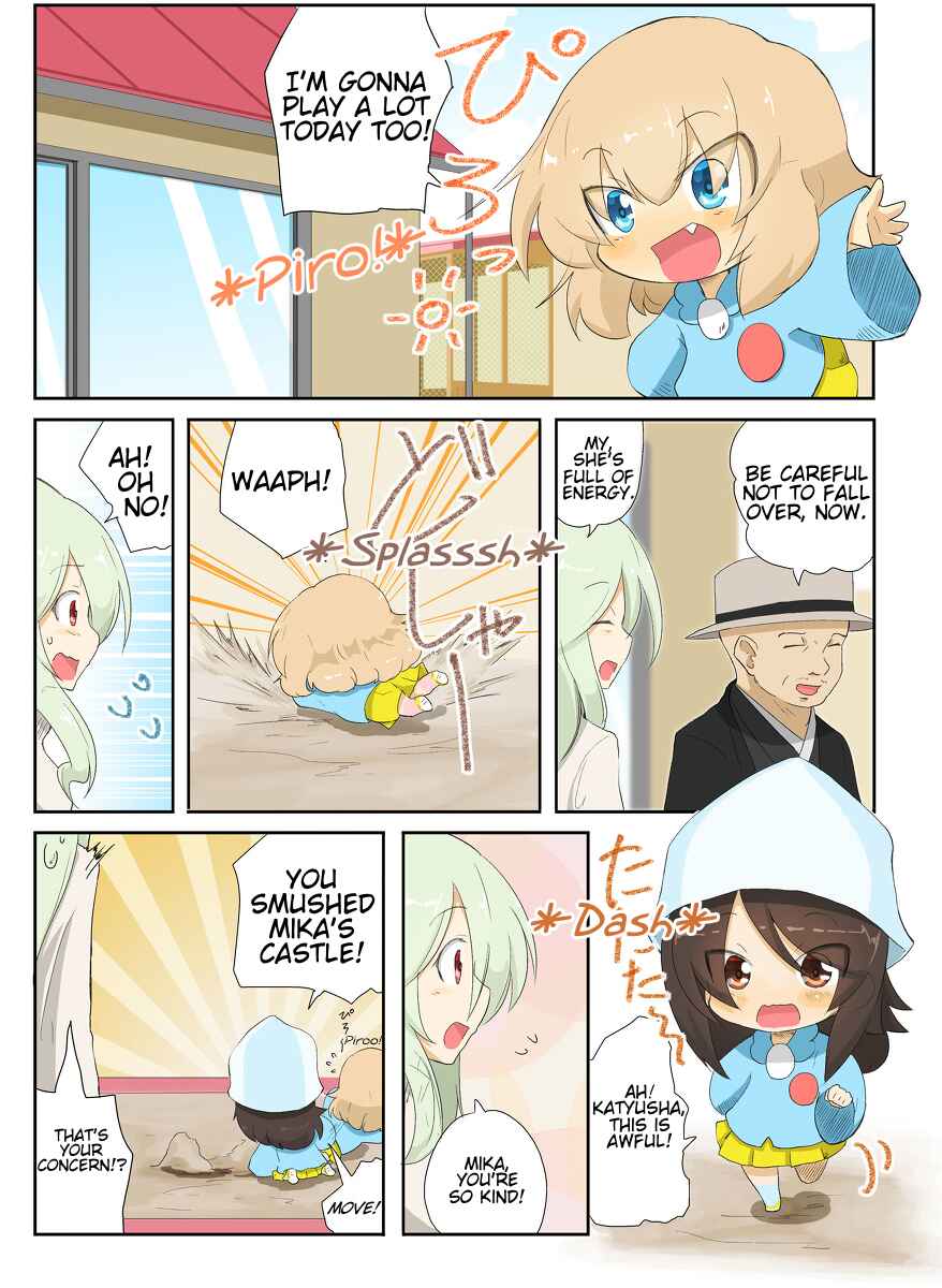 Page 1 Chapter 1 Girls und Panzer Kindergarten Returns