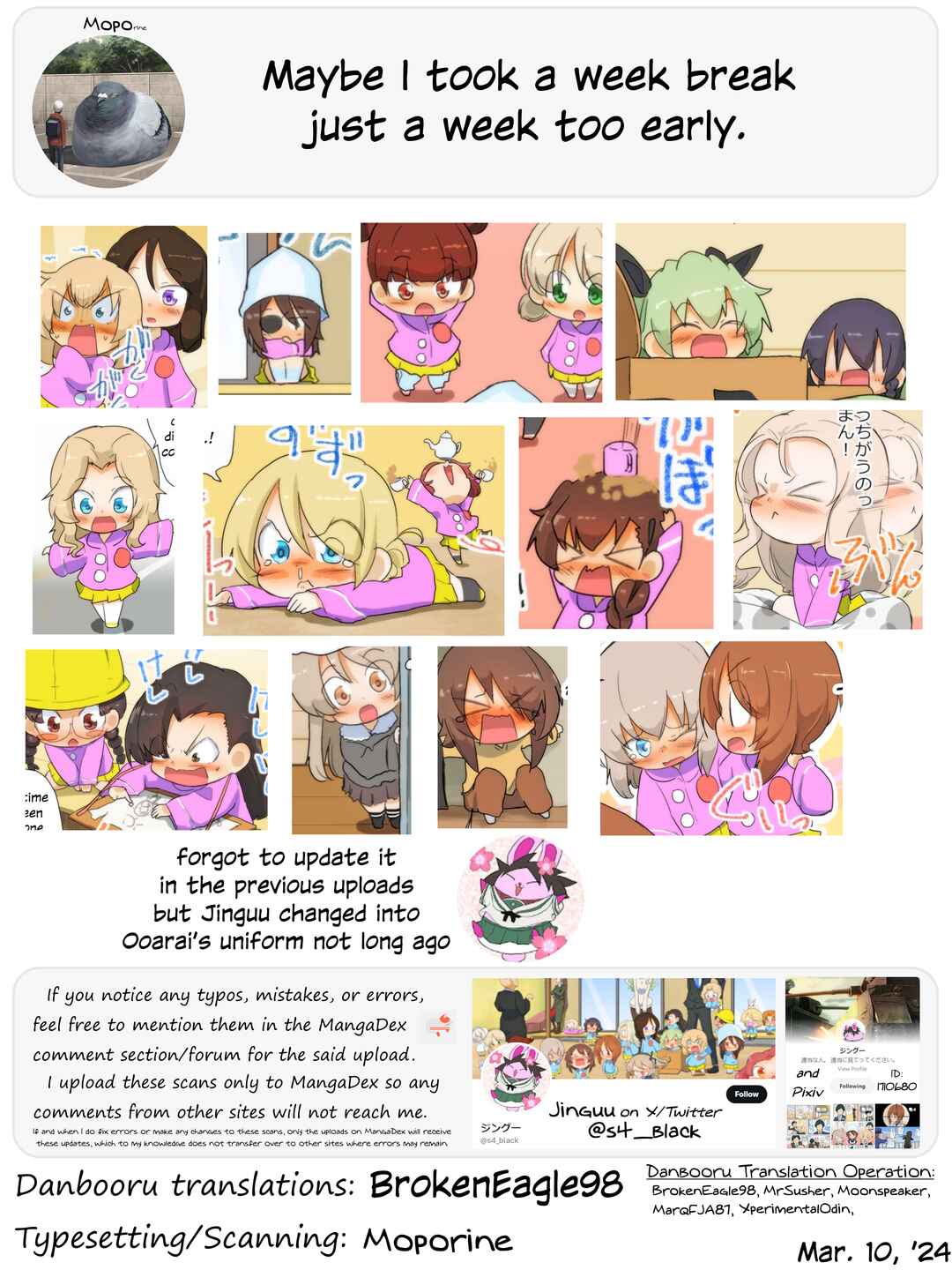 Page 11 Chapter 97 Girls und Panzer Kindergarten Returns