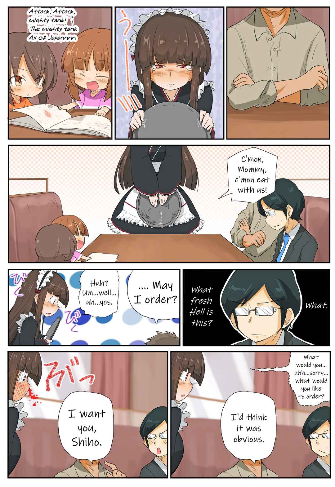 Page 4 Chapter 35 Girls und Panzer Kindergarten Returns