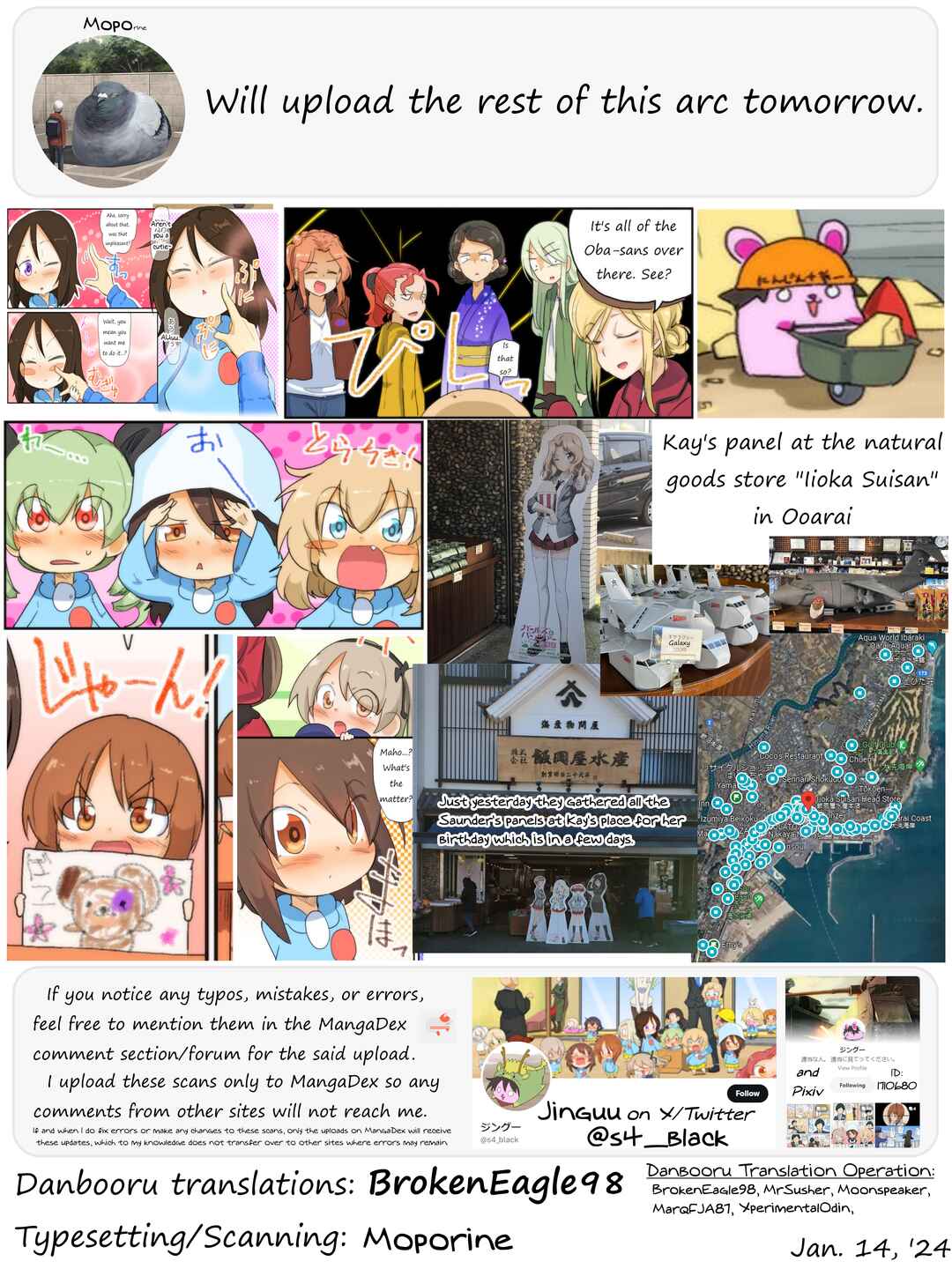 Page 8 Chapter 84 Girls und Panzer Kindergarten Returns