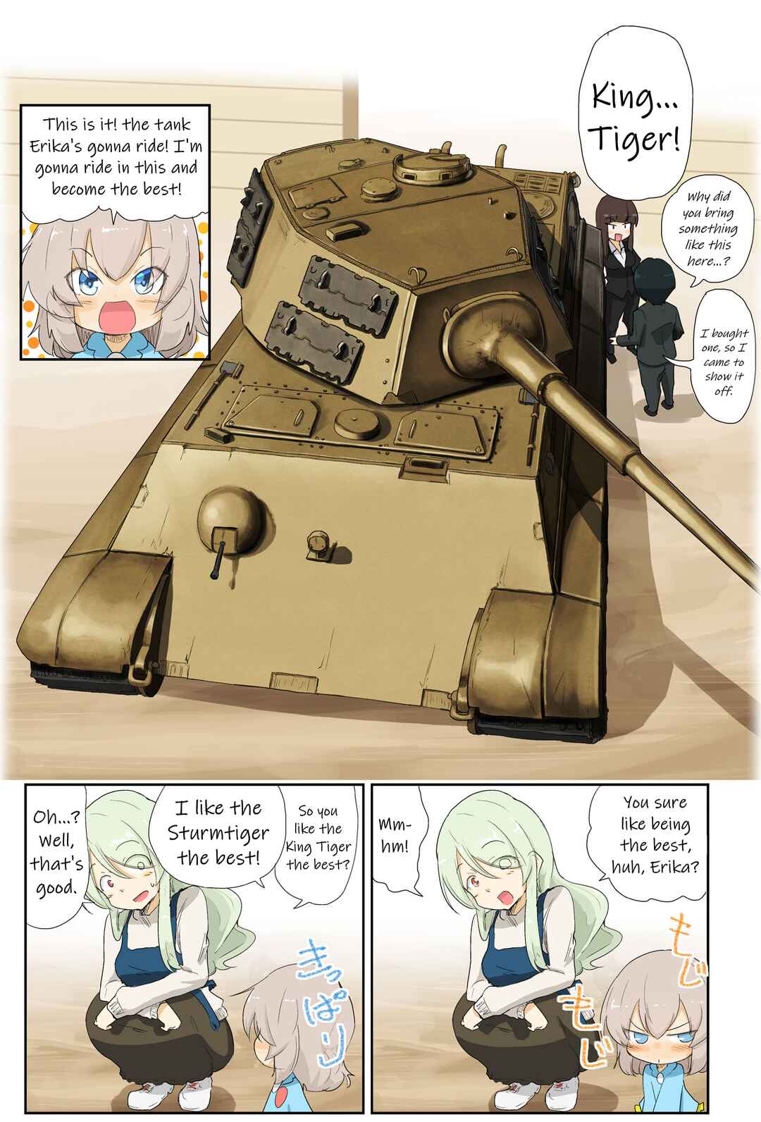Page 3 Chapter 22 Girls und Panzer Kindergarten Returns