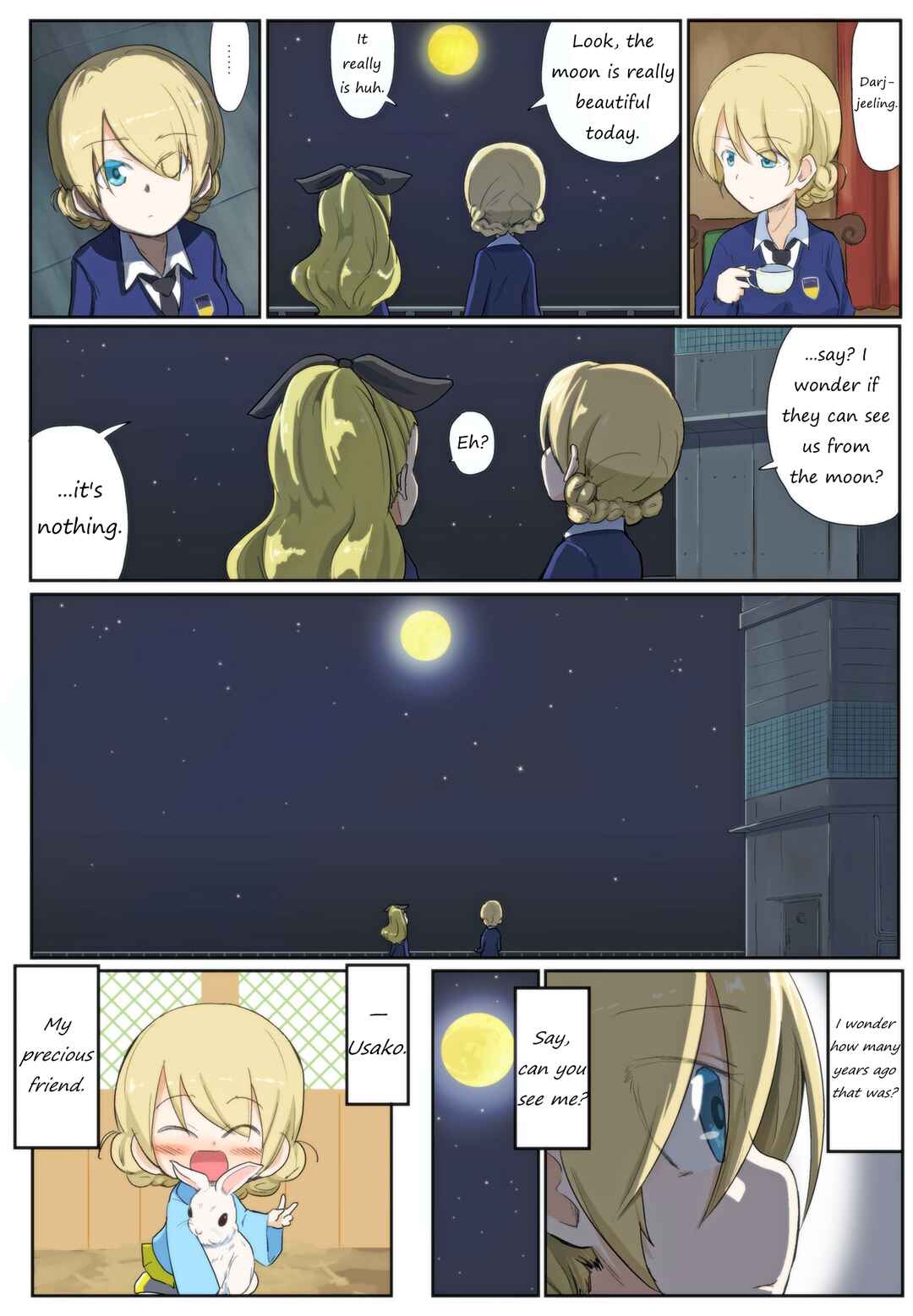 Page 1 Chapter 82 Girls und Panzer Kindergarten Returns