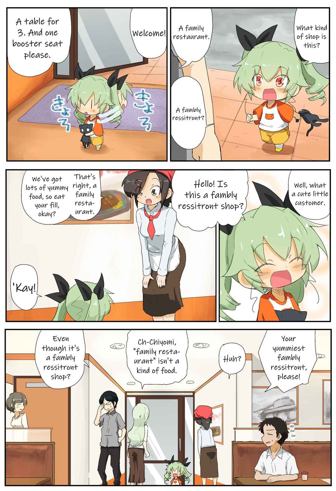 Page 5 Chapter 32 Girls und Panzer Kindergarten Returns