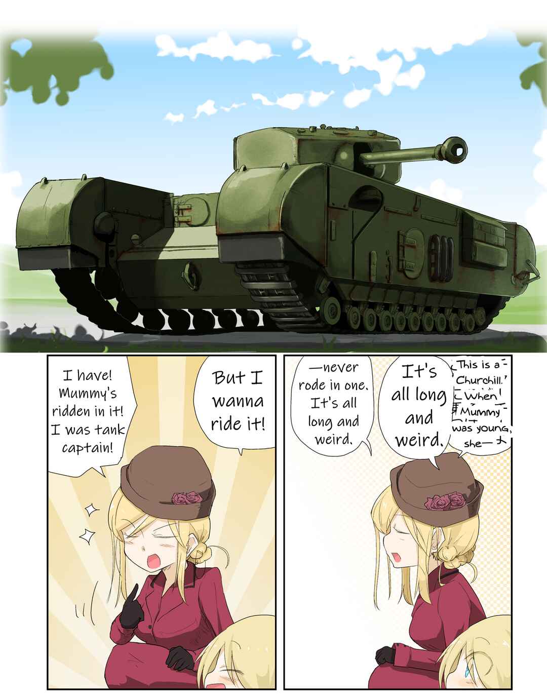 Page 2 Chapter 18 Girls und Panzer Kindergarten Returns