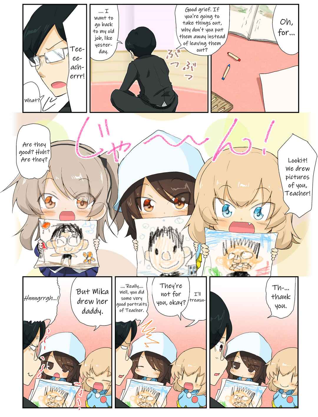 Page 1 Chapter 28 Girls und Panzer Kindergarten Returns