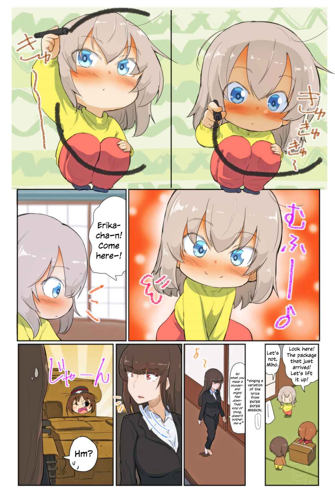 Page 5 Chapter 87 Girls und Panzer Kindergarten Returns
