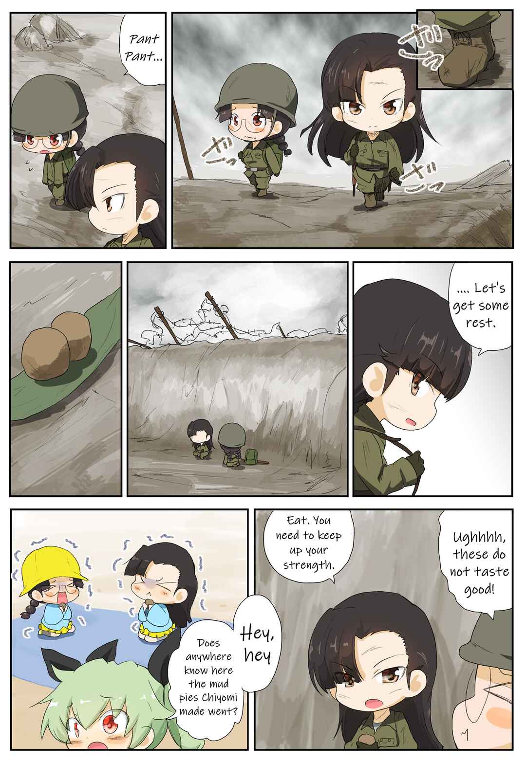 Page 3 Chapter 26 Girls und Panzer Kindergarten Returns