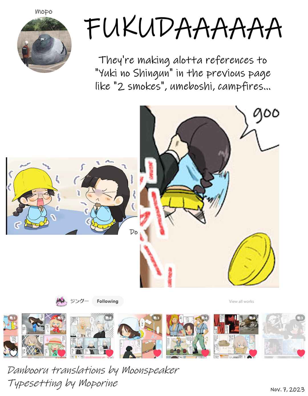 Page 6 Chapter 26 Girls und Panzer Kindergarten Returns